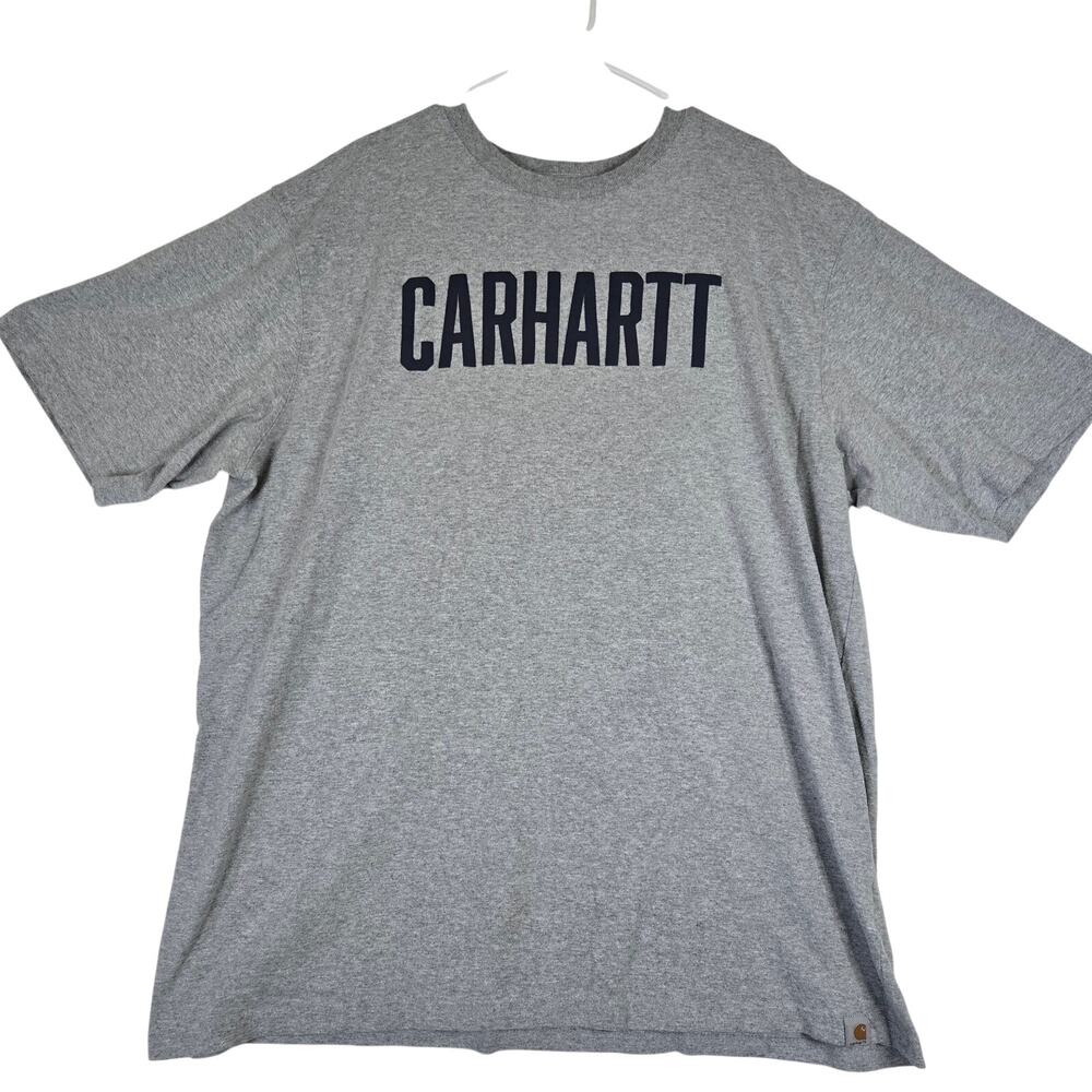 Carhartt Mens 2XL Original Fit Logo Tshirt Gently Used 0855